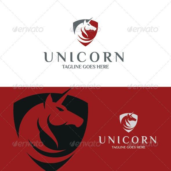 Red Unicorn Logo - Unicorn Logo Graphics, Designs & Templates from GraphicRiver
