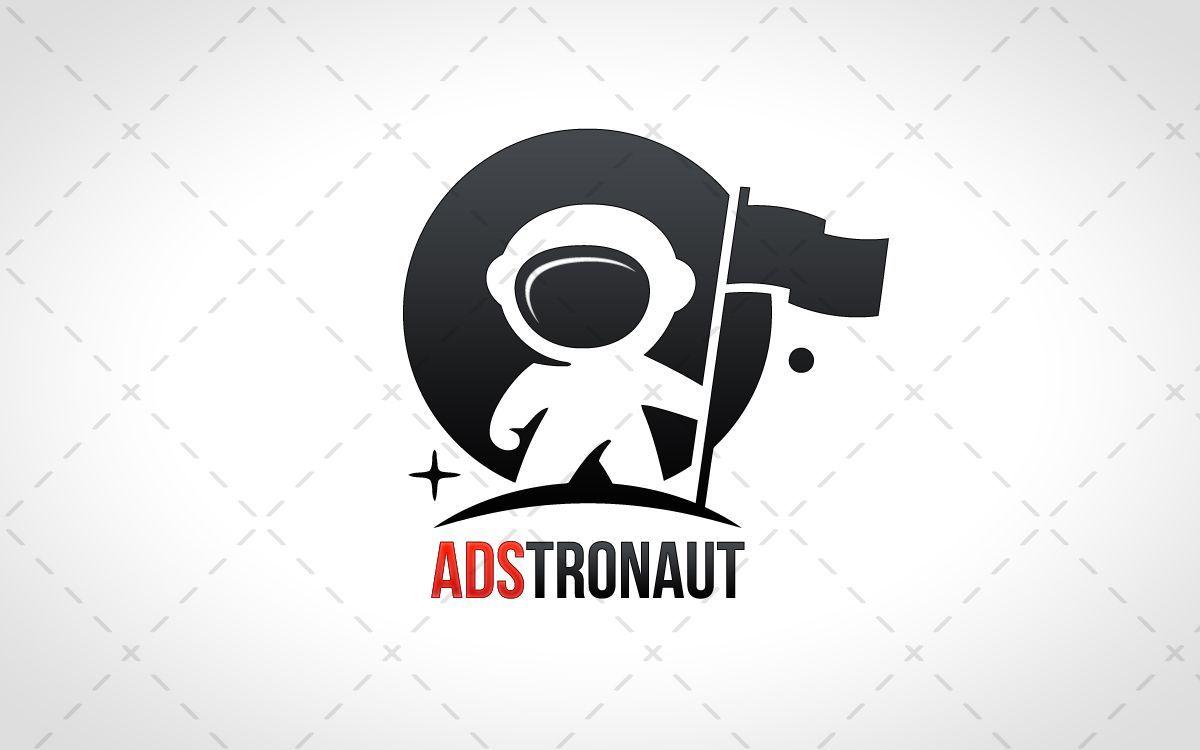 Astronaut Logo - Astronaut Logo. Web & Graphic Design. Logos, Logo