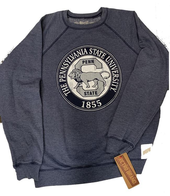 Clothing with Lion Logo - Penn State Lion S Seal Logo Crew Neck Fleece - Harpers - Fine ...