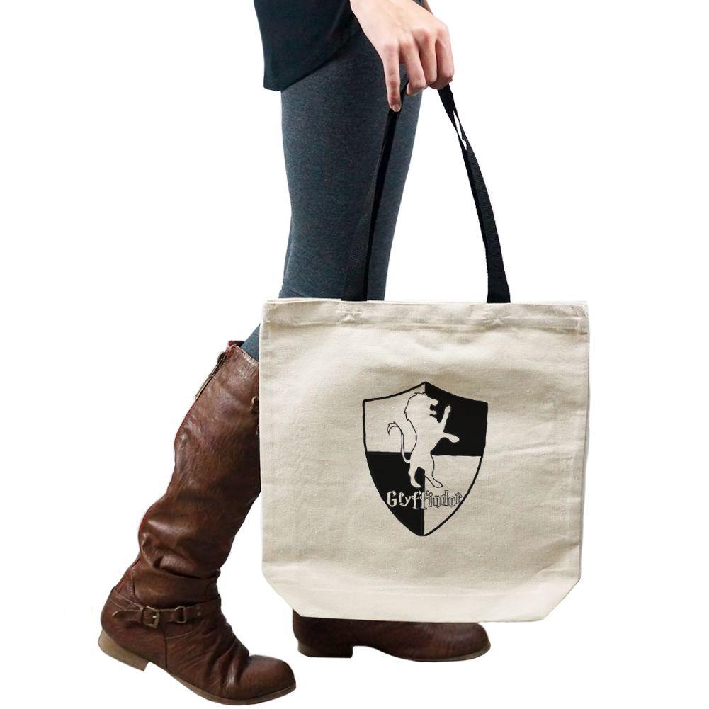Purse with Lion Logo - Hogwarts HP Gryffindor House Lion Shield Tote Handbag Shoulder ...