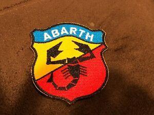 Red Blue and Yellow Shield Logo - FIAT ABARTH 