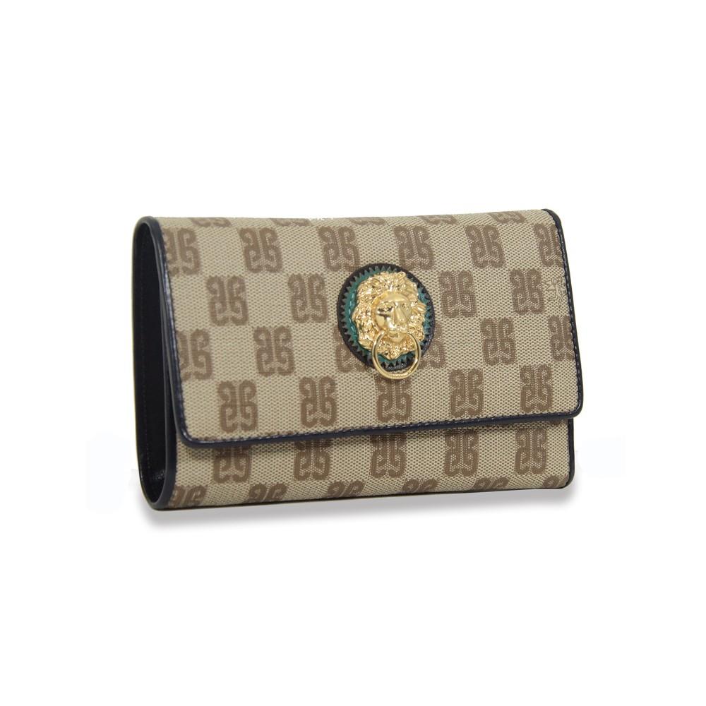 Purse with Lion Logo - Wallet with Lion Logo
