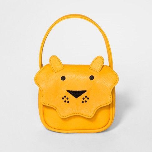 Purse with Lion Logo - Toddler Girls' Lion Handbag Strap - Cat & Jack™ Yellow : Target