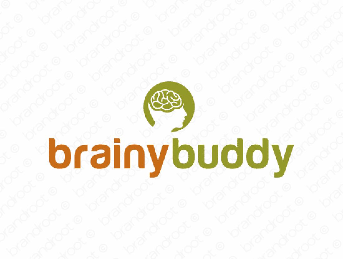 Buddy Name Logo - Brainybuddy.com - This great name is for sale on Brandroot!