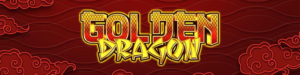 Gold Dragon Crest Logo - Vegas Crest Casino - Golden Dragon