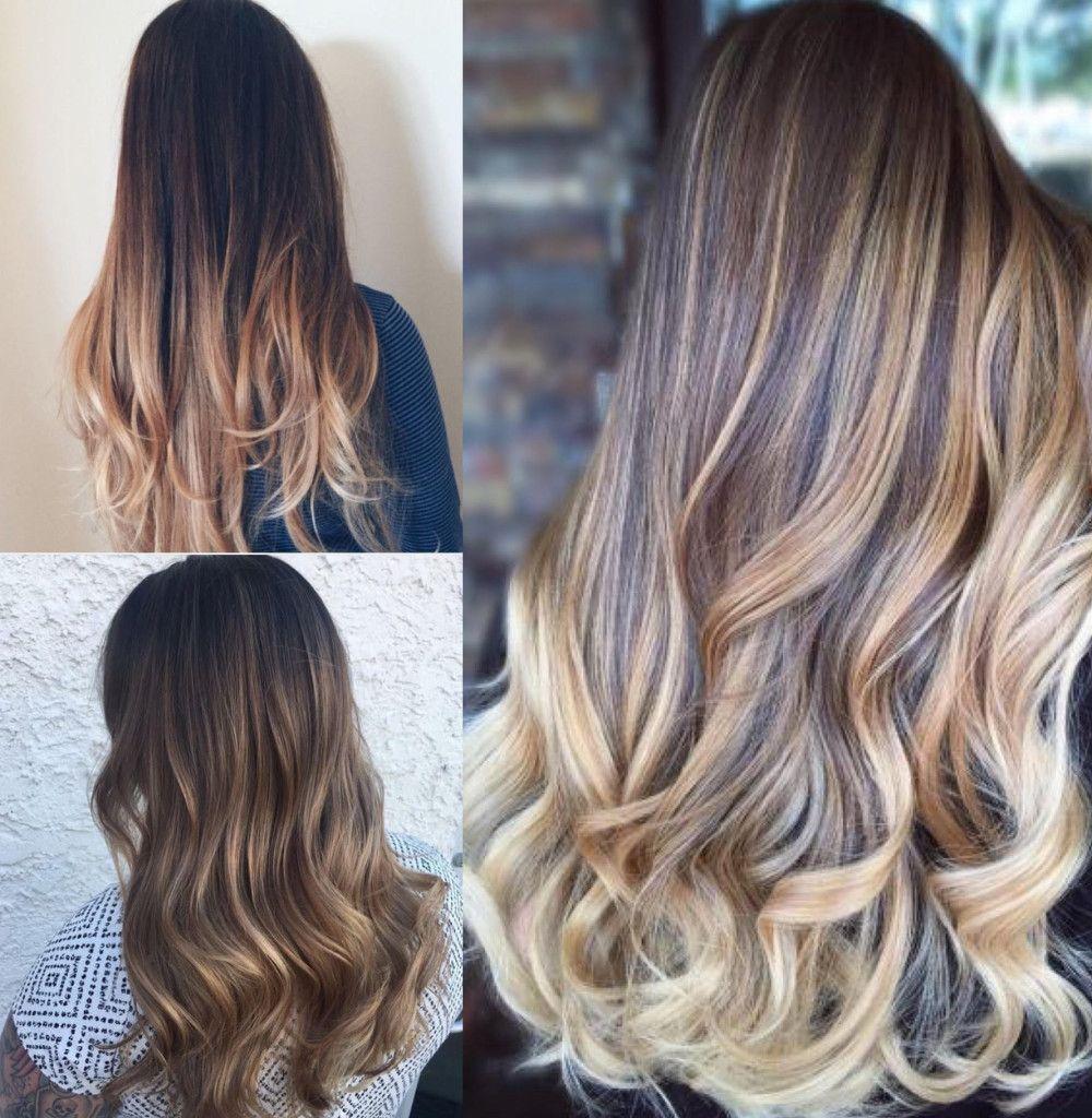 Ombre Colored Logo - The Differences Between Color Melting, Balayage, and Ombre | The ...