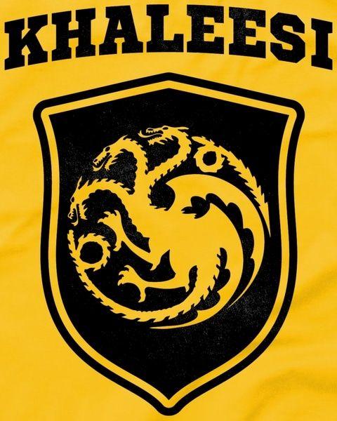 Gold Dragon Crest Logo - Khaleesi Dragon Crest T-Shirt | TeeShirtPalace