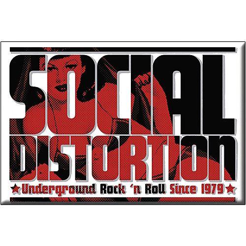 Social Distortion Logo - C&D Visionary Social Distortion Logo Magnet. Musician's Friend