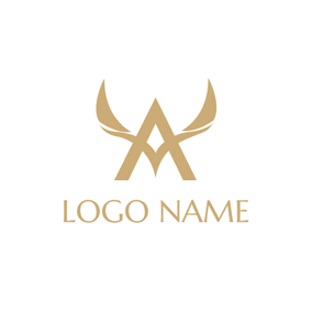 Gold V Company Logo - Free Letter Logo Designs. DesignEvo Logo Maker