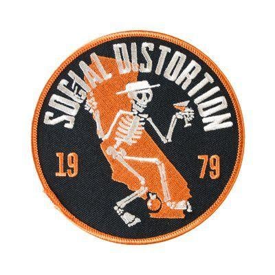 Social Distortion Logo - Cali Skelly Patch. Social distortion merch