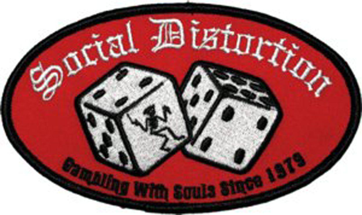 Social Distortion Logo - Application Social Distortion Logo Patch: Toys & Games