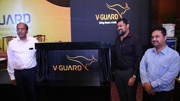 Gold V Company Logo - V-Guard unveils new brand identity