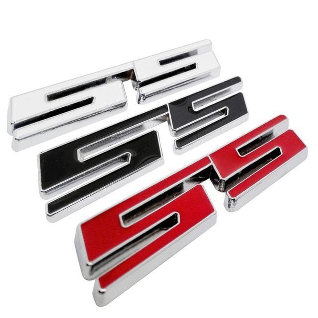 Double SS Logo - Super Sport SS Car Logo Sticker Double S Stickers and Decals for ...