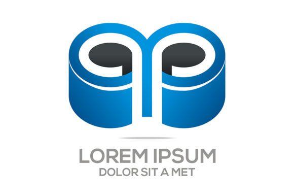 Download Free Double P Logo Logodix PSD Mockup Template