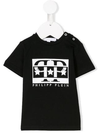 Double P Logo - Philipp Plein Junior double P print T-shirt $88 - Buy SS18 Online ...