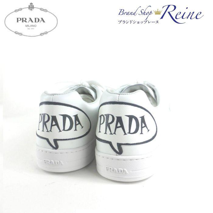 Top Shoe Logo - Brandshop Reine: Prada (PRADA) low top logo sneakers # 8 shoes ...