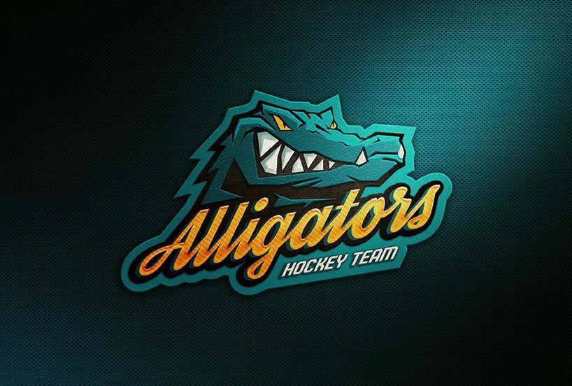 Alligator Sports Logo - Alligators Hockey Team, from Brazil, identity, logo and jersey ...