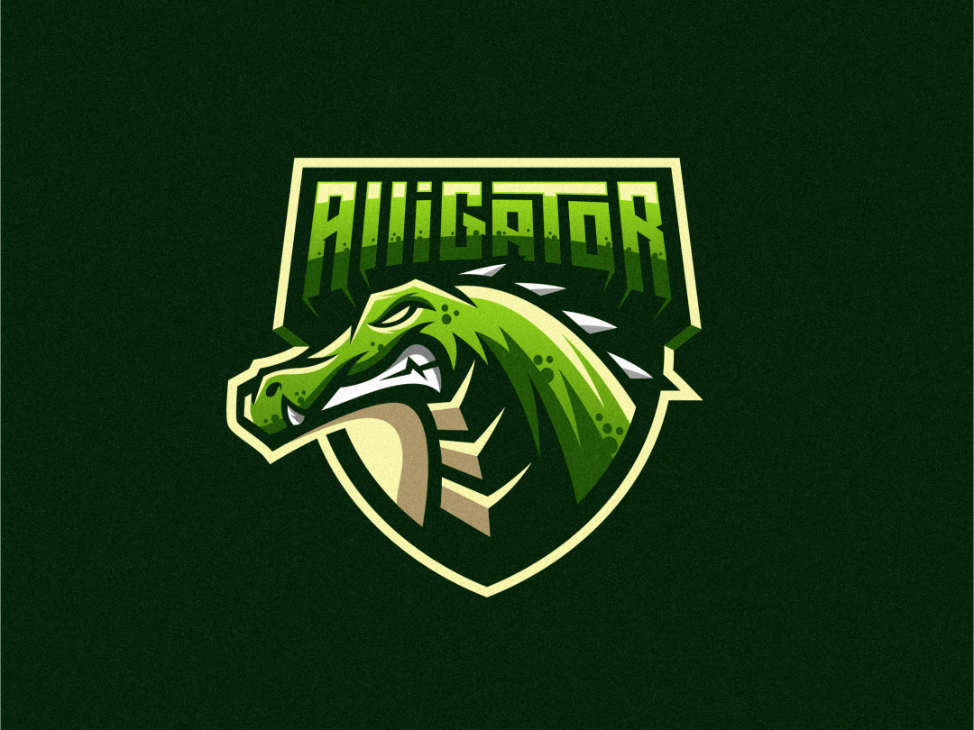 Alligator Sports Logo - Alligator