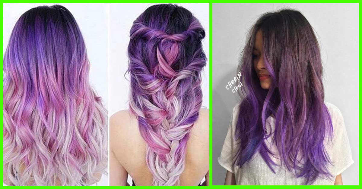 Ombre Colored Logo - 20 Lovely Lavender Ombre Hair Color Ideas