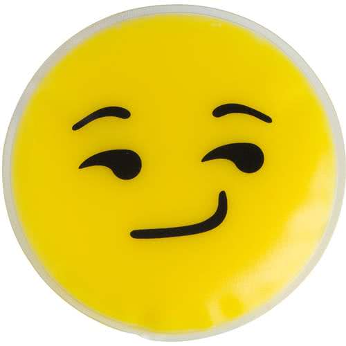Emoji Logo - Promotional Smirk Emoji Chill Patches with Custom Logo for $1.08 Ea.