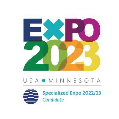 U S A Healthy People Co Logo - Expo2023 Minnesota #USA is an ideal place to host