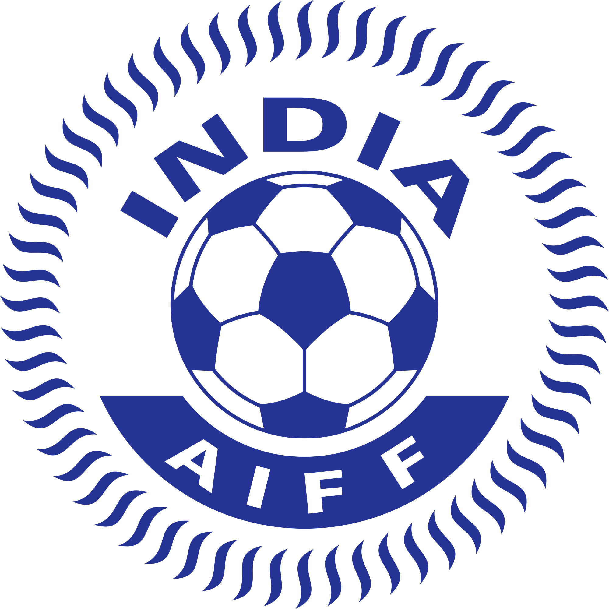 Indian Football Logo - Pin by Ashly Williams on Sports channel | Pinterest | Football ...