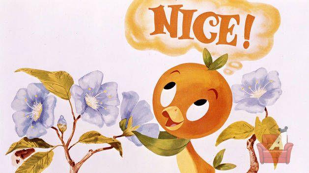 Little Orange Bird Logo - Disney's D23 Armchair Archivists: The Orange Bird | Disney Video