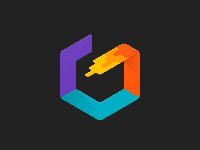 Paint App Logo - Logo for Tilt Brush by Google by Marcio Gutheil | Dribbble | Dribbble