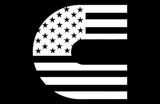 Cummins Flag Logo - Bandera de encargo 3x5 pies Cummins bandera con metal Grommets en