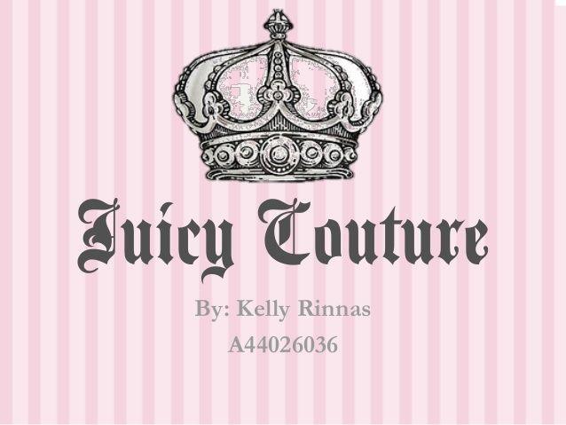 Juicy Couture Pink Logo