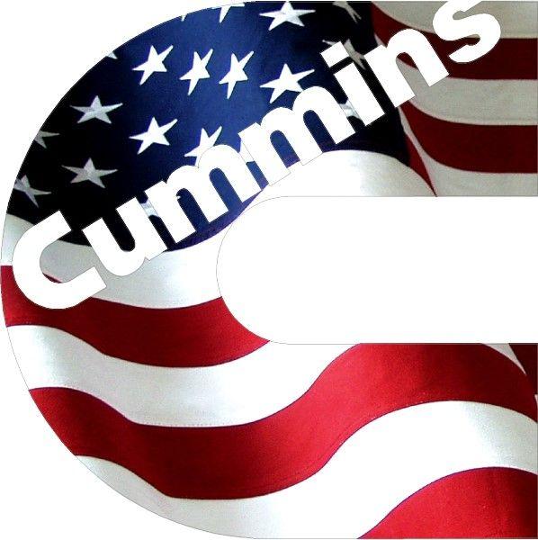 Cummins Flag Logo - Picture of Cummins Logo Rebel Flag