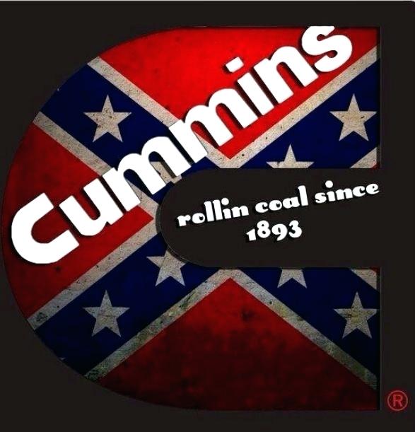 Cummins Flag Logo - cummins flag