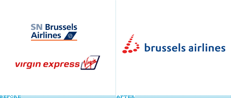Brussels Airlines Logo - Brand New: Brussels Sprouts Some New Logos