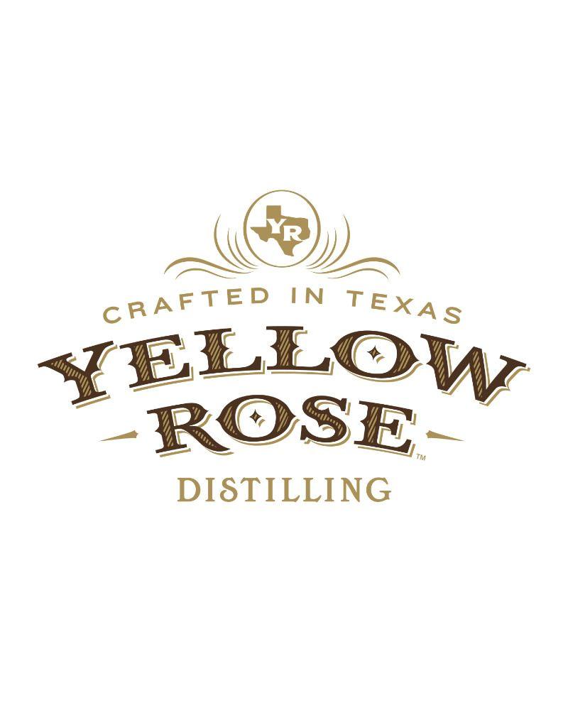 Rose and Yellow Logo - CF Napa Brand Design - Yellow Rose Distilling - CF Napa Brand Design