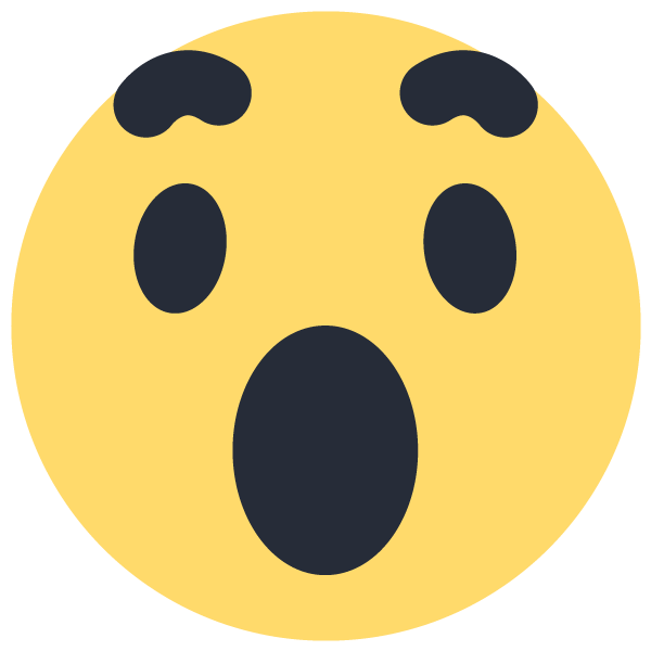 Emoji Logo - Facebook Wow Emoji Emoticon Icon Vector Logo | Free Download Vector ...