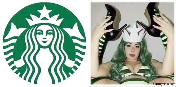 Real Starbucks Logo - The real reason Starbucks got its logo | Funny Hole | Why So Bored?
