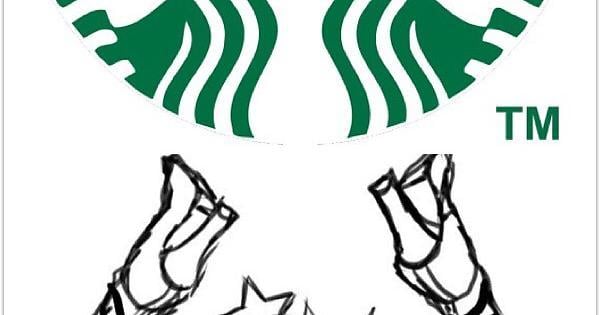 Real Starbucks Logo - Funny Pics: Starbucks logo real meaning