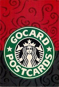Real Starbucks Logo - Gocard's Real Postcards Starbucks Logo Advertisement Postcard 6x4 ...