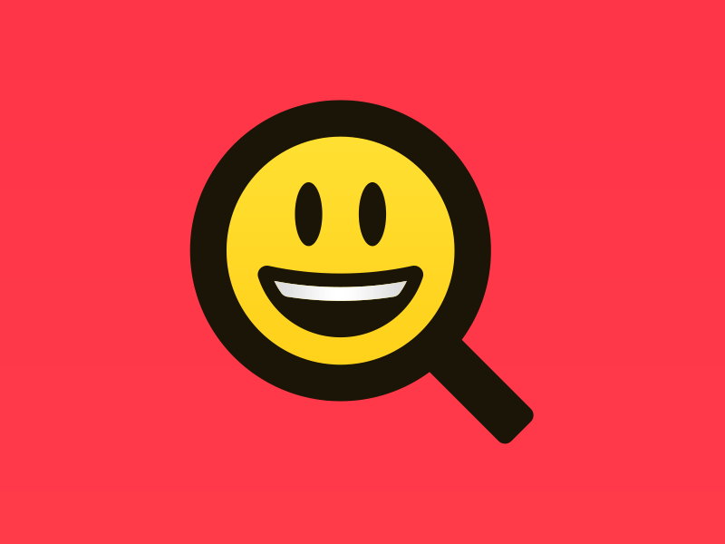 Emoji Logo - Emoji Finder logo by Graham Hicks | Dribbble | Dribbble