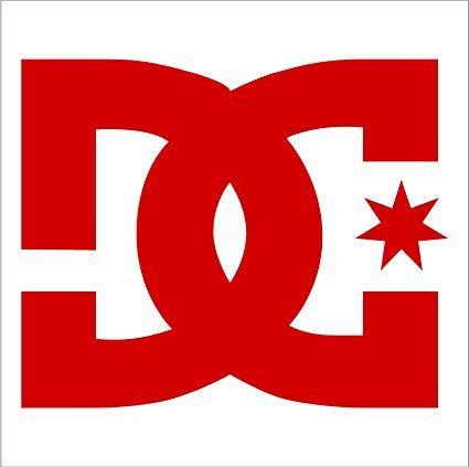 American Shoe Company Logo - DC SHOE COMPANY LOGO Vinyl Decal Sticker 3 RED: Automotive