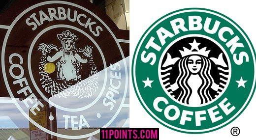 Real Starbucks Logo - 11 Hidden Messages In Food Ads and Logos