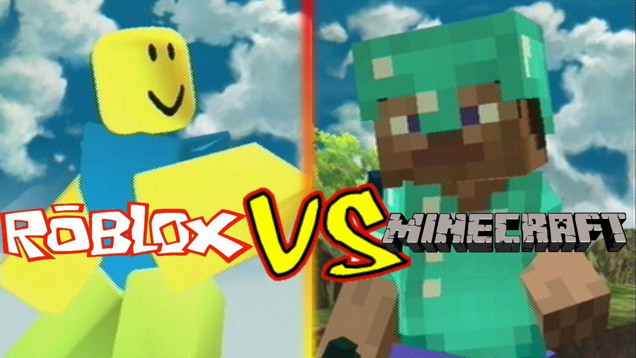 Roblox vs Logo - Roblox Vs. Minecraft - YouTube