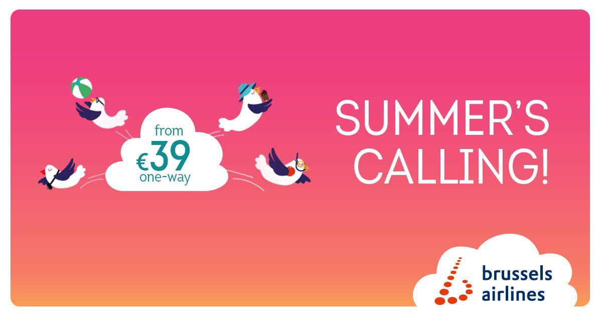 Brussels Airlines Logo - Summer's calling! | Brussels Airlines