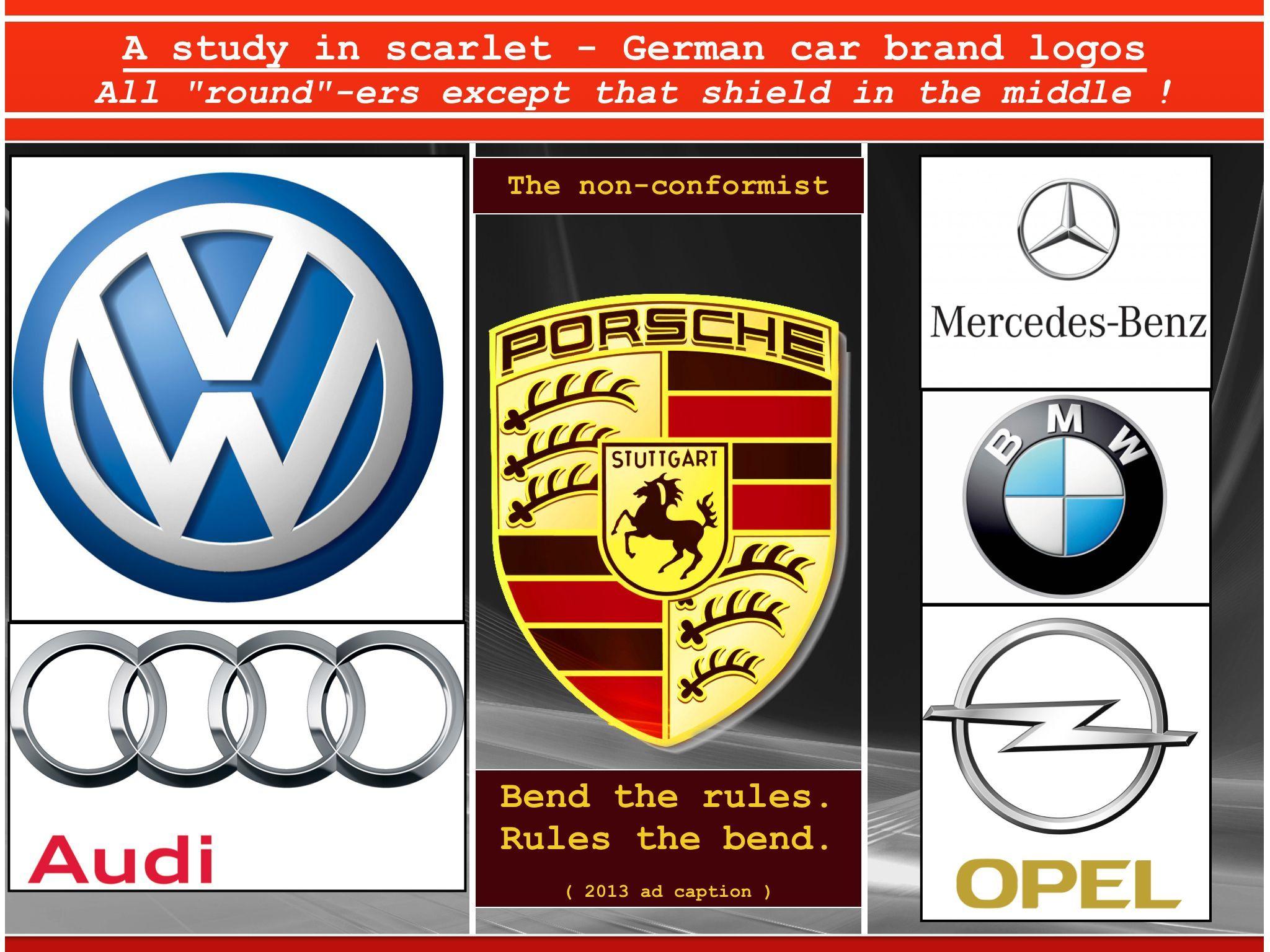 All German Car Logo - German car logo study... | Things I Like | Cars, German, Vehicles