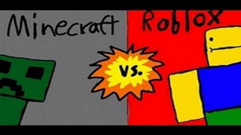 Roblox Vs Logo Logodix - roblox vs minecraft 600 views minecraft blog