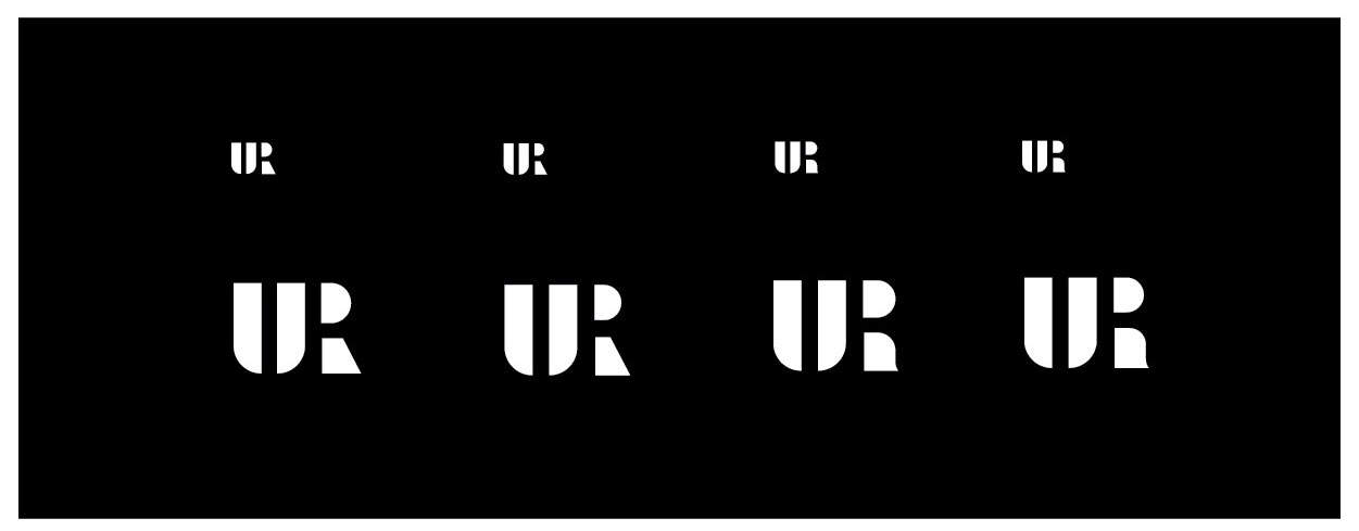 Ur Logo - Ongoing Case Study: UPRAW Negative Space Logo Design