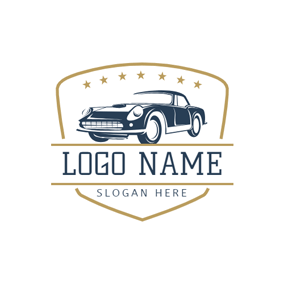 Vintage Auto Sales Logo - Free Car & Auto Logo Designs | DesignEvo Logo Maker