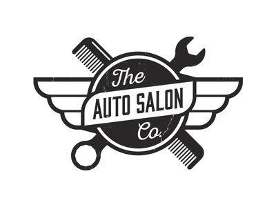 Vintage Automotive Logo - Auto Salon. GRAPHIC DESIGN. Logo design, Logos, Automotive logo