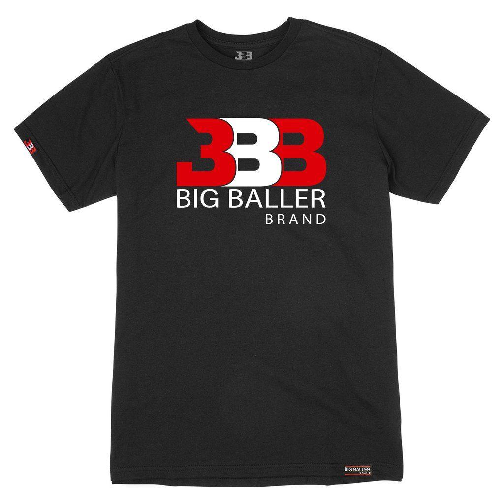 Big Baller Brand BBB Logo - Classic BBB Red/White T-Shirt – BSG Inc.