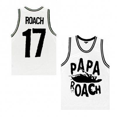 Papa Roach Logo - Limited Edition Classic Logo Basketball Jersey (Wh | Papa roach merch